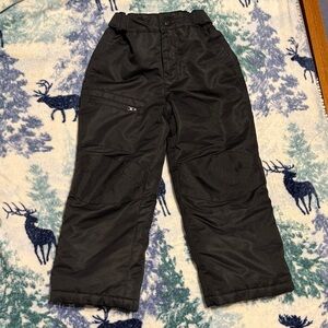 Swiss Tech Kids Black Snow Pants